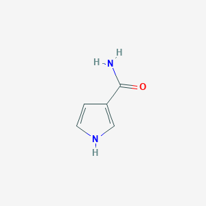 molecular formula C5H6N2O B1592287 1H-Pyrrole-3-carboxamide CAS No. 71580-36-4