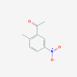 molecular formula C9H9NO3 B1592293 1-(2-Methyl-5-nitrophenyl)ethanone CAS No. 58966-27-1