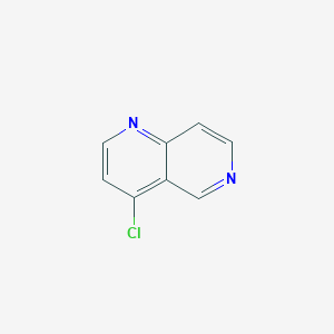 molecular formula C8H5ClN2 B1592299 4-Chloro-1,6-naphthyridine CAS No. 6861-84-3