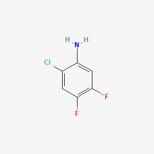 molecular formula C6H4ClF2N B1592304 2-Chloro-4,5-difluoroaniline CAS No. 2613-32-3