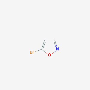 molecular formula C3H2BrNO B1592306 5-溴异噁唑 CAS No. 1133930-99-0
