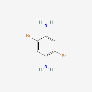 molecular formula C6H6Br2N2 B1592324 2,5-Dibromobenzene-1,4-diamine CAS No. 25462-61-7