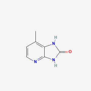 molecular formula C7H7N3O B1592326 7-Methyl-1,3-dihydroimidazo[4,5-B]pyridin-2-one CAS No. 518038-75-0