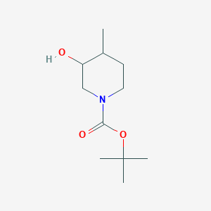 molecular formula C11H21NO3 B1592327 Tert-butyl 3-hydroxy-4-methylpiperidine-1-carboxylate CAS No. 1188264-78-9