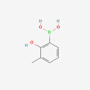 molecular formula C7H9BO3 B1592333 2-Hydroxy-3-methylphenylboronic acid CAS No. 259209-22-8