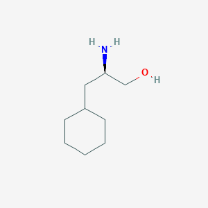 molecular formula C9H19NO B1592336 d-cyclohexylalaninol CAS No. 205445-49-4