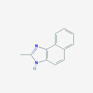 molecular formula C12H10N2 B159234 2-methyl-1H-Naphth[1,2-d]imidazole CAS No. 1792-42-3