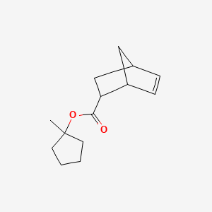 molecular formula C14H20O2 B1592356 1-Methylcyclopentyl bicyclo[2.2.1]hept-5-ene-2-carboxylate CAS No. 369648-89-5
