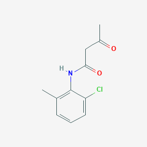 molecular formula C11H12ClNO2 B1592360 N-(2-Chloro-6-methylphenyl)-3-oxobutanamide CAS No. 91089-62-2