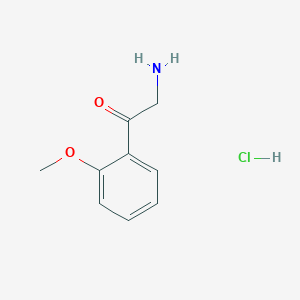 2-Amino-1-(2-methoxyphenyl)ethanone hydrochloride