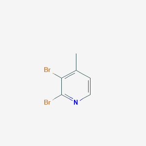 molecular formula C6H5Br2N B1592370 2,3-Dibromo-4-methylpyridine CAS No. 871483-22-6