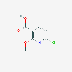 molecular formula C7H6ClNO3 B1592373 6-Chloro-2-methoxynicotinic acid CAS No. 65515-33-5