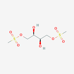 molecular formula C6H14O8S2 B159239 D-Threitol-1,4-bis(methanesulfonate) CAS No. 1947-62-2