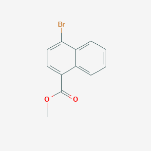 molecular formula C12H9BrO2 B1592398 Methyl 4-bromo-1-naphthoate CAS No. 35615-97-5