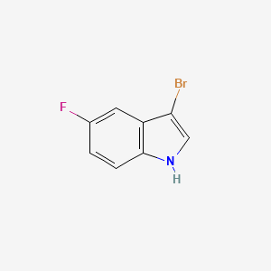molecular formula C8H5BrFN B1592403 3-Bromo-5-fluoro-1H-indole CAS No. 1186663-46-6