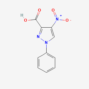 4-Nitro-1-phenyl-1H-pyrazole-3-carboxylic acid