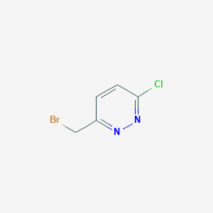 molecular formula C5H4BrClN2 B1592412 3-(Bromomethyl)-6-chloropyridazine CAS No. 859161-48-1