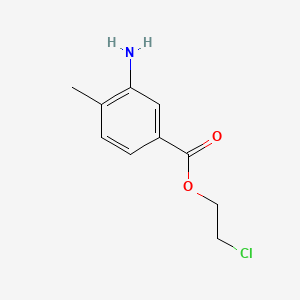 2-Chloroethyl 3-amino-4-methylbenzoate