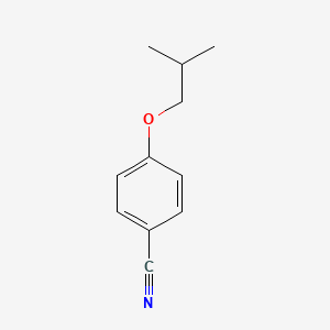 molecular formula C11H13NO B1592415 4-(2-Methylpropoxy)benzonitrile CAS No. 5203-15-6