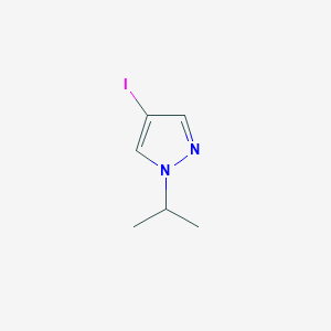 molecular formula C6H9IN2 B1592418 4-Iodo-1-isopropyl-1H-pyrazole CAS No. 313350-82-2