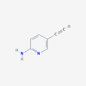 molecular formula C7H6N2 B1592419 5-Ethynylpyridin-2-amine CAS No. 82454-61-3