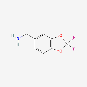 (2,2-Difluorobenzo[D][1,3]dioxol-5-YL)methanamine