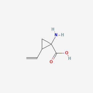 molecular formula C6H9NO2 B1592432 1-Amino-2-vinylcyclopropanecarboxylic acid CAS No. 80003-54-9