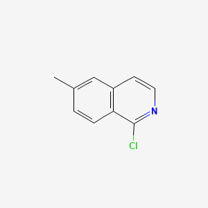 molecular formula C10H8ClN B1592435 1-Chloro-6-methylisoquinoline CAS No. 209286-73-7