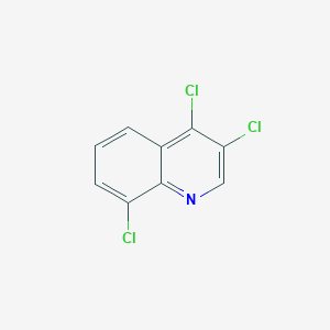 molecular formula C9H4Cl3N B1592444 3,4,8-Trichloroquinoline CAS No. 25771-77-1