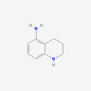 molecular formula C9H12N2 B1592450 1,2,3,4-Tetrahydroquinolin-5-amine CAS No. 36887-98-6