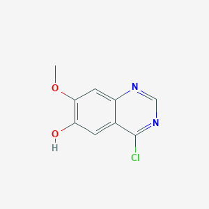 molecular formula C9H7ClN2O2 B1592453 4-Chloro-7-methoxyquinazolin-6-ol CAS No. 574745-97-4