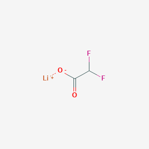 molecular formula C2HF2LiO2 B1592464 Lithium difluoroacetate CAS No. 74956-94-8