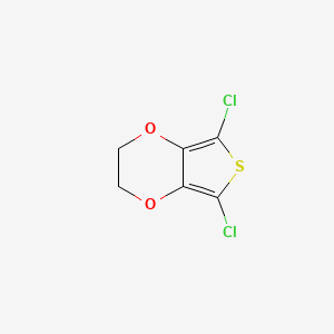molecular formula C6H4Cl2O2S B1592474 5,7-Dichloro-2,3-dihydrothieno[3,4-b][1,4]dioxine CAS No. 225518-49-0