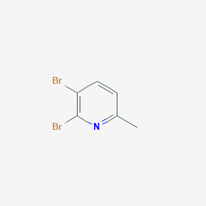 molecular formula C6H5Br2N B1592478 2,3-Dibromo-6-methylpyridine CAS No. 261373-04-0
