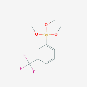 m-(TRIFLUOROMETHYL)PHENYLTRIMETHOXYSILANE