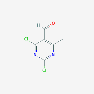 2,4-Dichloro-6-methylpyrimidine-5-carbaldehyde