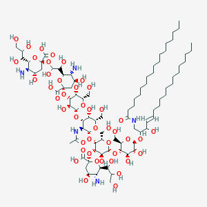 molecular formula C95H162N5Na3O47 B159250 Trisialoganglioside GT1b CAS No. 59247-13-1