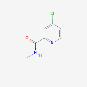 molecular formula C8H9ClN2O B1592503 4-Chloro-N-ethylpicolinamide CAS No. 604813-07-2