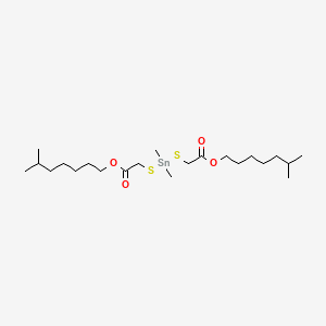 molecular formula C22H44O4S2Sn B1592504 Diisooctyl 2,2'-[(dimethylstannylene)bis(thio)]diacetate CAS No. 26636-01-1