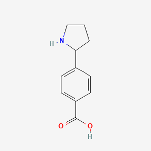 4-Pyrrolidin-2-YL-benzoic acid