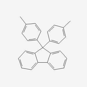 molecular formula C27H22 B1592519 9,9-Di-p-tolyl-9H-fluorene CAS No. 54941-50-3