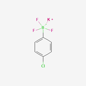 molecular formula C6H4BClF3K B1592530 Potassium 4-chlorophenyltrifluoroborate CAS No. 661465-44-7