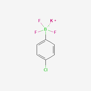 molecular formula C6H4BClF3K B1592530 4-氯苯基三氟硼酸钾 CAS No. 661465-44-7
