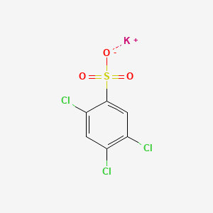 molecular formula C6H2Cl3KO3S B1592533 Potassium 2,4,5-Trichlorobenzenesulfonate CAS No. 62625-17-6