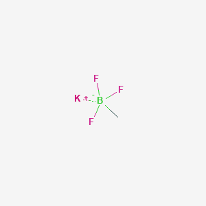 molecular formula CH3BF3K B1592534 甲基三氟硼酸钾 CAS No. 13862-28-7