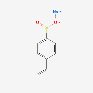 molecular formula C8H7NaO2S B1592535 Sodium 4-Vinylbenzenesulfinate CAS No. 60081-73-4