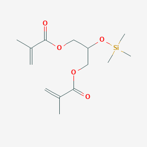 molecular formula C14H24O5Si B1592544 1,3-Bis(methacryloxy)-2-trimethylsiloxypropane CAS No. 247244-66-2