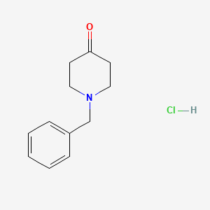 molecular formula C12H16ClNO B1592546 1-Benzylpiperidin-4-one hydrochloride CAS No. 20821-52-7