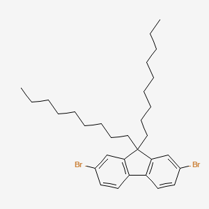 molecular formula C31H44Br2 B1592548 2,7-Dibromo-9,9-dinonyl-9H-fluorene CAS No. 480997-58-8