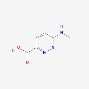 molecular formula C6H7N3O2 B1592553 6-(Methylamino)pyridazine-3-carboxylic Acid CAS No. 365413-15-6